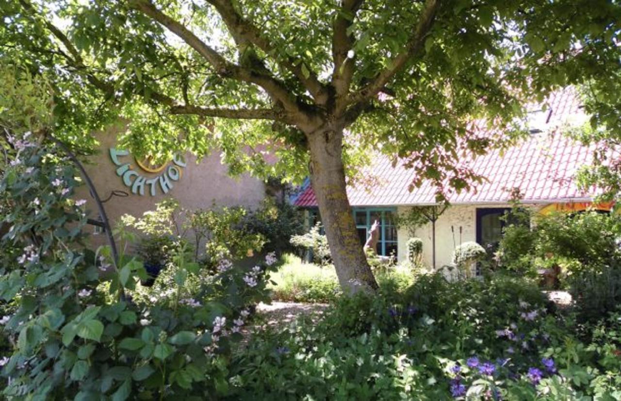 Gastehaus Und Cafe - Lichthof Otel Ottendorf  Dış mekan fotoğraf